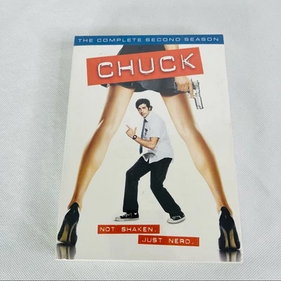 Chuck The Complete Second Season 2 (DVD, 2009, 6-Disc Set) Foto 1 de 3
