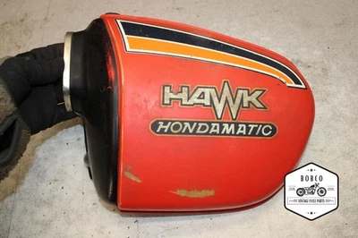 Honda CB400A 1978 cubierta lateral izquierda panel cubierta carenado 1242. ACD Foto 1 de 4