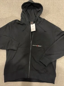Neu mit Etikett selten Awake NY x Jordan Fleece-Hoodie mit durchgehendem Reißverschluss schwarz Herrengröße Large Nike - Bild 1 von 10