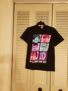 Camiseta ONE DIRECTION 1D Up All Night Tour 2012 PEQUEÑA Harry Style Boy Band - Imagen 1 de 5