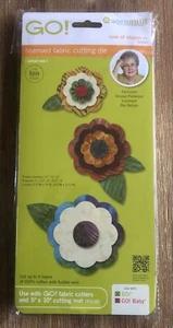 accuquilt Go! Rose of Sharon #2 by Sharon Pedersen 55382 - Picture 1 of 2