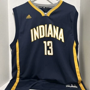 Adidas Indiana Pacers Paul George #13 NBA Basketball Jersey Size Youth XL - Picture 1 of 4