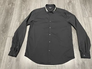 JUST CAVALLI XL (46" Chest) Black Shirt - Excellent Condition - Picture 1 of 5