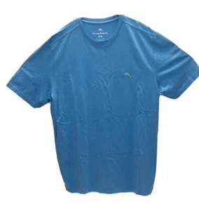 Tommy Bahama Men's Bahama Beach Short Sleeve T-Shirt,Beach Hot Blue,M - Picture 1 of 2
