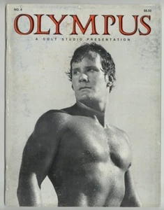Olympus #4 Clay Winslow, Bob Bishop 1977 Colt Studio Jim French 52p Gay Pinup - Picture 1 of 5