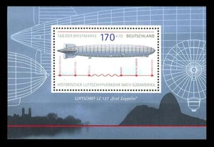 Block 69 ** (Luftschiff LZ 127 "Graf Zeppelin") postfrisch einwandfrei - Bild 1 von 1
