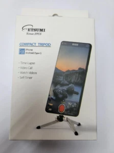 ETSUMI Compact Tripod for iPhone & Android (Type-C) - Picture 1 of 2