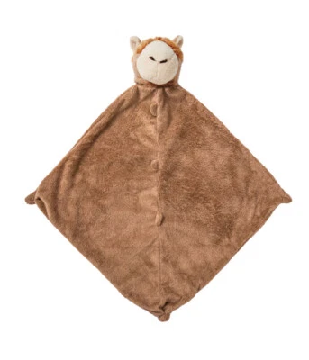 Angel Dear Baby Boy Llama Marrón Lovey Manta de Seguridad Cabeza de Animal Muy Suave NUEVO Foto 1 de 4