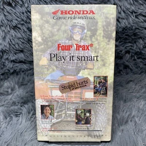 Honda Four Trax Play It Smart "Stupid Hurts" VHS Video Tape New Sealed *Torn* - Picture 1 of 7