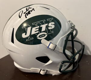 Darrelle Revis Autographed Full Size Replica NY Jets Beckett Certified