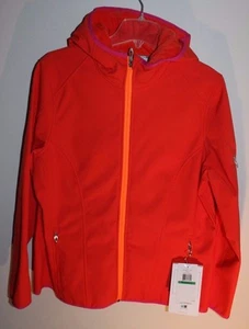 New Spyder soft shell Athletic Fit hooded insulated jacket  womens size L - Picture 1 of 5