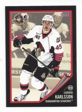 2013-14 Binghamton Senators (AHL) Ludwig Karlsson (Milton Keynes Lightning)