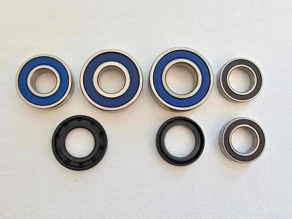 Rodamientos y sellos de rueda delantera y trasera Kawasaki KX125 1984 Foto 1 de 1