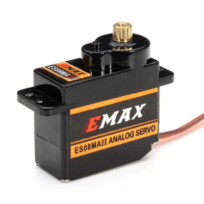 Emax ES08MA II Servomotor Servo 12g 15T Servo für RC Car Axial SCX24 Part - Bild 1 von 4