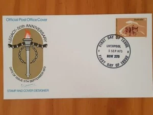 Australian Stamps First Day Cover 5 Sep 1973 Legacy 50 Years FREEPOST IN AUST - Imagen 1 de 1