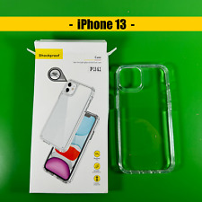 iPhone 13 Case w/ Screen & Camera Protector: CLEAR/TRANSPARENT | NEW. Open Box.