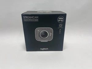 Logitech StreamCam Full HD 1080p Webcam, VU0054, 960-001289 -New Factory Sealed - Picture 1 of 4