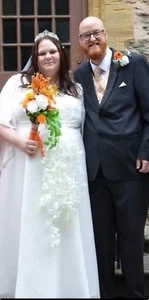 Wedding Dress Size 24 - Picture 1 of 2
