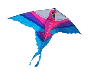 PARROT KITE or WINDSOCK for FLAG POLE 170cm x 110cm bird scarer camping caravan - Imagen 1 de 1