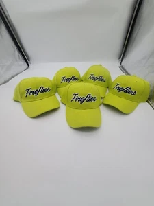 5 Columbia Fireflies Snap Back Baseball Cap Hats South Carolina Clean Lime Green - Picture 1 of 2