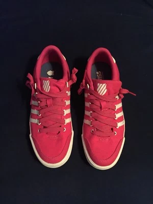 Zapatillas Tenis K-Swiss Low GS Rosa/Blanco Talla 6.5 GS Foto 1 de 3
