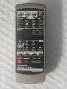 SHARP RRMCG0219AWSA  Audio System  Remote Control - Picture 1 of 2