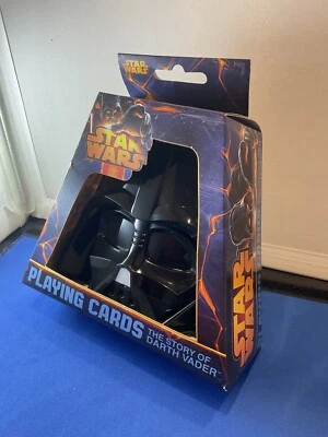 New Disney Star Wars Playing Cards The Story of Darth Vader Hard Case Collector - Image 1 of 3