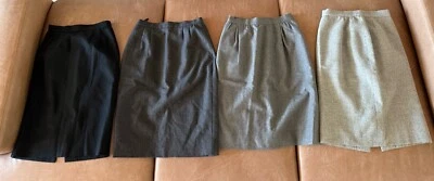 Lot Of Vintage Valentino Boutique Pencil Skirts 4 Small - Image 1 of 4