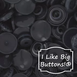 KAM Snaps - B2 Navy Blue Size 20/T5 Plastic Snaps No Sew Button/Sewing/Fasteners - Picture 1 of 13