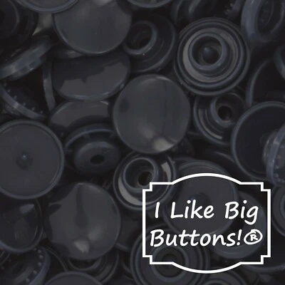 KAM Plastic Snaps: B2 Navy Blue-Size 20/T5-No Sew Snap Buttons Sewing Crafts - Image 1 of 4