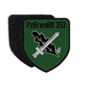 Patch 75x65 PzGrenBtl 352 Panzergrenadier Dran Drauf Drüber SPZ Marder #34758 - Bild 1 von 1