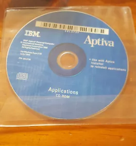 IBM Aptiva Applications July 1998 for machine type 2139 vintage - Picture 1 of 4