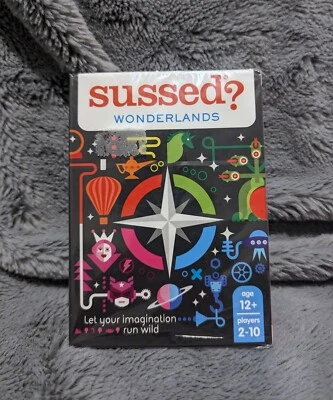 Sussed? - Wonderlands -  Card Game - New and Sealed - Rare - Image 1 of 2