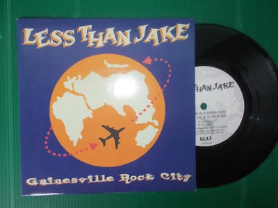 7" VINYL GAINESVILLE ROCK CITY LESS THAN JAKE 2001 NUOVO  NO LP NO CD - Immagine 1 di 2
