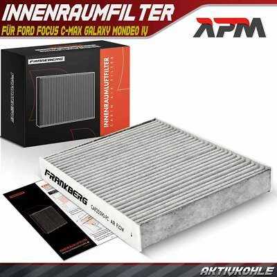 Cabin Air Filter Pollen Filter For Ford Focus C-Max Galaxy Mondeo IV S-Max Kuga I - Image 1 of 4