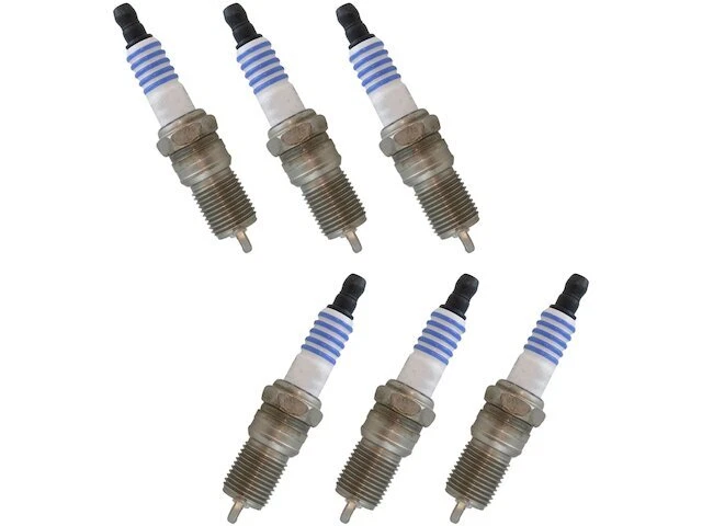 DIY Solutions Spark Plug Set fits Ford Aerostar 1986-1995 3.0L V6 24BHTN - Image 1 of 1