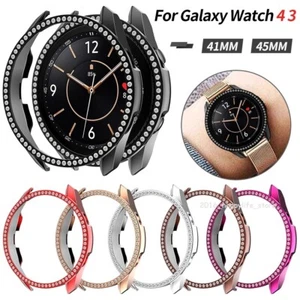 Bling Case Protector Bumper Anti-fall Cover For Samsung Galaxy Watch 3 45mm 41mm - Picture 1 of 10
