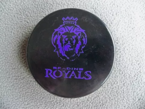 READING ROYALS ECHL 2001-Present Hockey Puck Reading Area Community College Cover