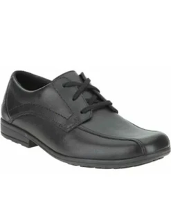 Clarks BRADFORD Niños Mayores Cuero Con Cordones Zapatos Escolares Reino Unido 4.5 F UE 37.5 - Imagen 1 de 6