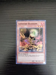 Lonefire Blossom - Yugioh Fusion Enforcers Super Rare - FUEN-EN046 - NM/MINT - Picture 1 of 2