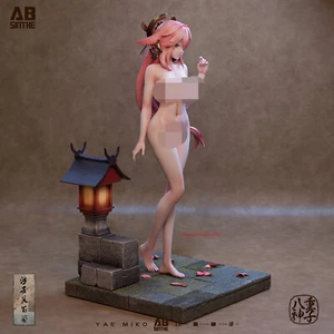 ABsinthe Studio 1/6 Genshin Impact Yae Miko Naked Ver Painted Statue IN STOCK - Picture 1 of 4