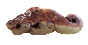 MING Jade MYTHICAL FICTITIOUS Animal ANTIQUE Chinese Hartman Collection - Picture 1 of 6