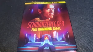 THE RUNNING MAN 35TH ANNIVERSARY STEELBOOK 4K ULTRA HD BLU RAY W/SLIPCOVER - Picture 1 of 6