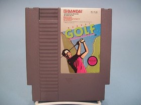 Bandai Golf Challenge Pebble Beach NES Nintendo Classic Retro Game Cartridge