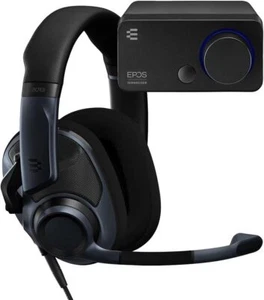 EPOS Audio PC Gaming Audio Bundle with H6PRO Open Acoustic Gaming Headset - Picture 1 of 6