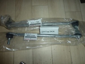 TOYOTA GENUINE 48820-47020 FRONT STABILIZER BAR LINK SET OF 2 OEM - Picture 1 of 1
