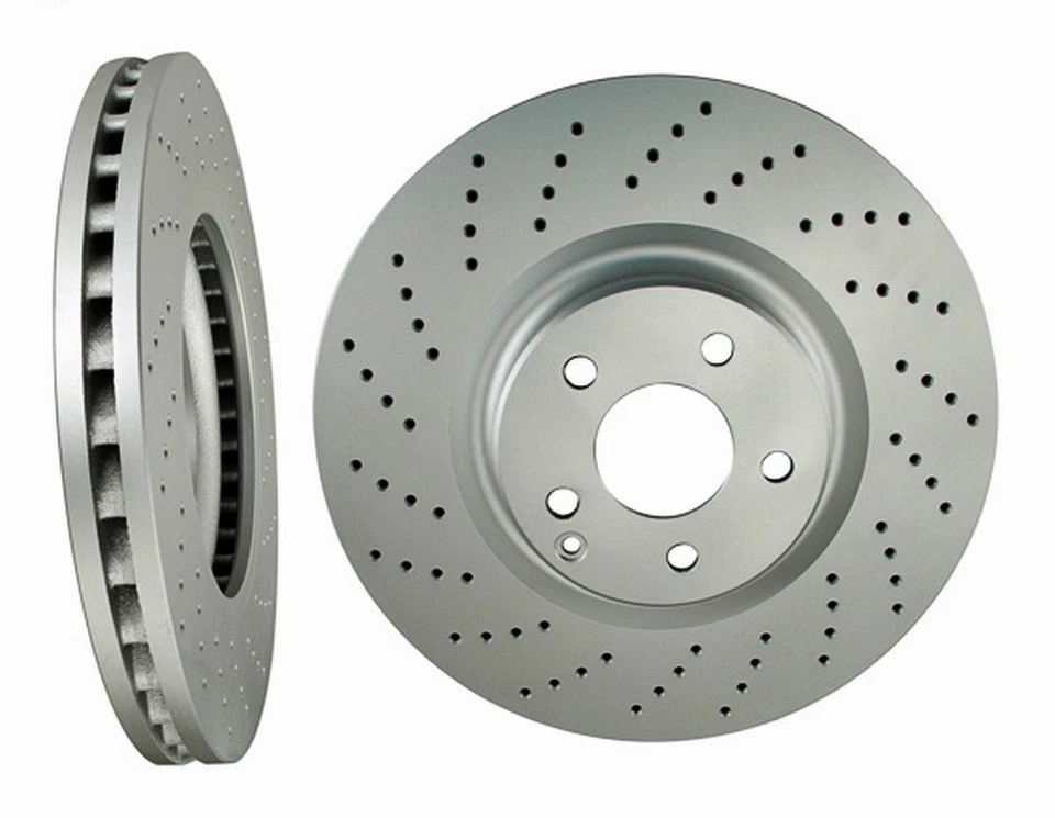 2 件 PAGID 前刹车盘转子套件适用于梅赛德斯我们需要 ViN# CL 350 400 550 600 — 第 1/4 张图片