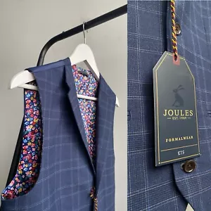 Joules Slim Fit Wool Suit Men's Waistcoat Size 38R / 97cm RRP £75 - Picture 1 of 13
