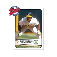 2023 Throwback Thursday Set 18 1954 Bowman Football 53 Rickey Henderson Presale