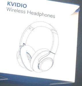 Gebrauchte Bluetooth Kopfhörer Over Ear, KVIDIO 65 Stunden Spielzeit kabellos👉JDP👈 - Bild 1 von 14